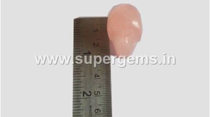 Picture of rose quartz skulls