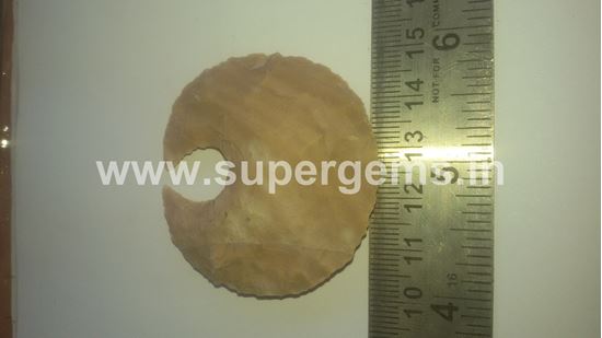 Picture of moon shape arrowhead