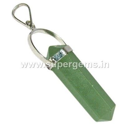 Picture of green aventurine bridge pendant