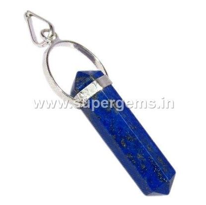 Picture of lapis lazuli bridge pendant