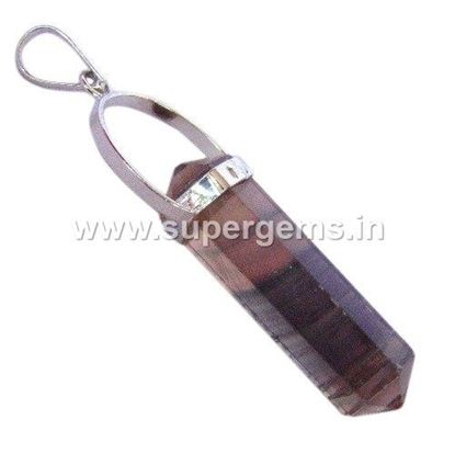 Picture of multi flourite bridge pendant
