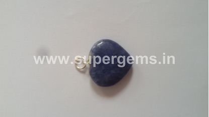 Picture of sodolite heart pendant