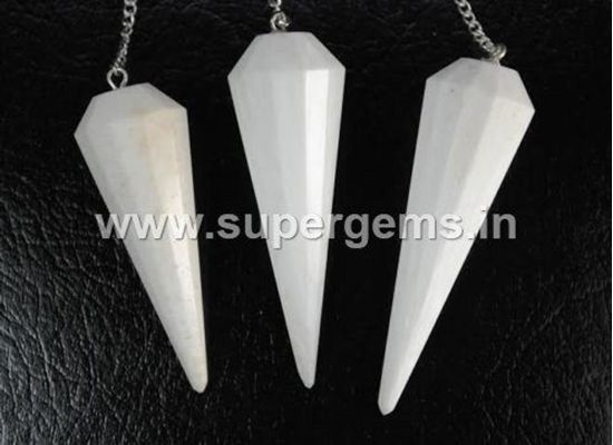Picture of seleite pendulums