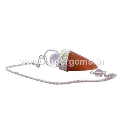 Picture of red aventurine 2 piece pendulums