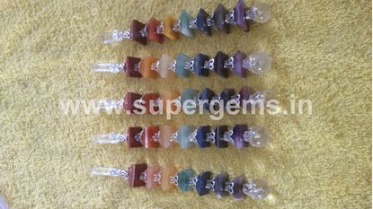 Picture of 7 chakra pyramid sticks