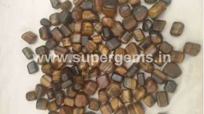 Picture of tiger eye tumble stone