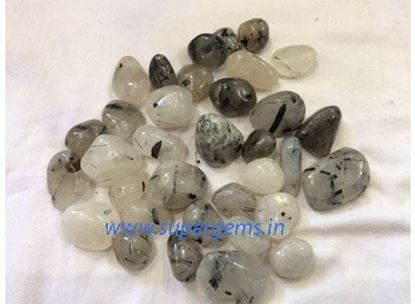 Picture of rutile tumble stone