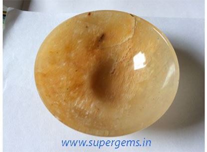 Picture of yellow aventurine bowl