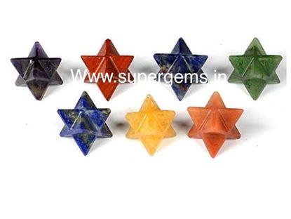 Picture of 7 chakra merkaba star