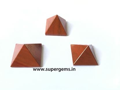 Picture of red jesper pyramid