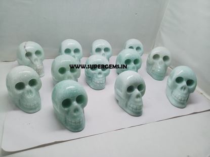 Picture of amazonite skull 2 inch skull