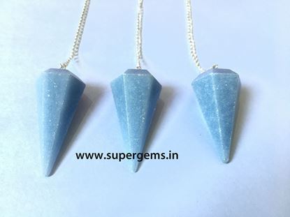 Picture of angelite pendulum