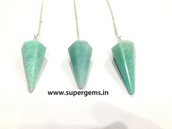 Picture of amazonite pendulum