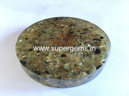 Picture of Labradorite orgonite coaster