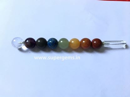 Picture of 7 chakra ball sticks