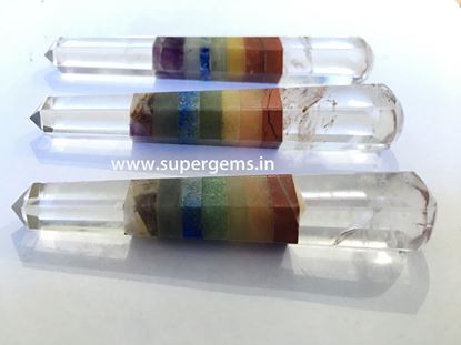 Picture of quartz chakra healing massaj wand
