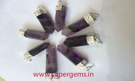 Picture of AMETHYST PENCIL PENDNAT
