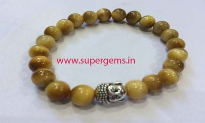 Picture of cats eye buddha bracelet