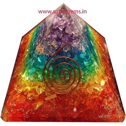 Picture of CHAKA ORGONE PYRAMID