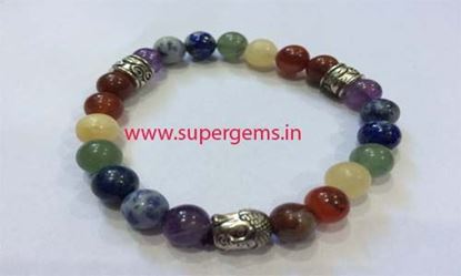 Picture of chakra buddha bracelet