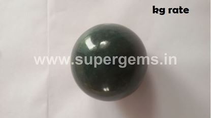 Picture of green dark myka spheres 