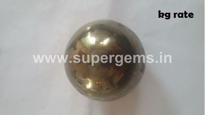 Picture of pyrite ball