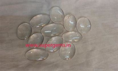 Picture of clear quartz cabs