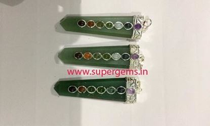 Picture of GREEN AVENTURINE CHAKRA FLAT PENCIL PENNAT