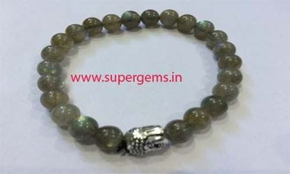 Picture of labradorite buddha bracelet