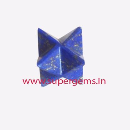 Picture of Lapis lazuli merkaba star