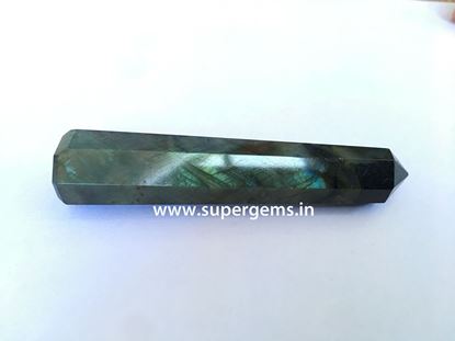 Picture of labradorite healing wand