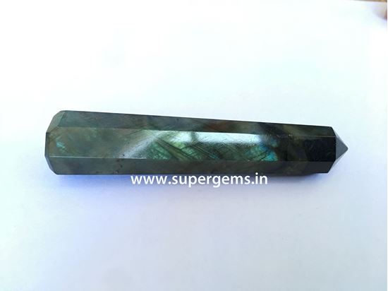 Picture of labradorite healing wand