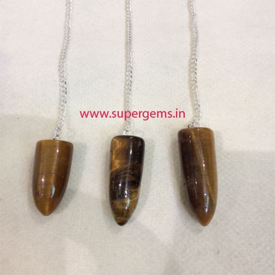 Picture of TIGER EYE BULLET PENDULUM