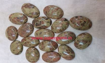 Picture of unakite cabs