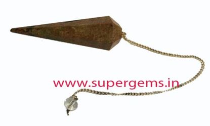 Picture of unakite pendulum