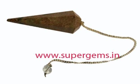 Picture of unakite pendulum