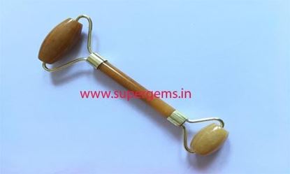 Picture of YELLOW AVENTURINE MASSAJ ROLLER