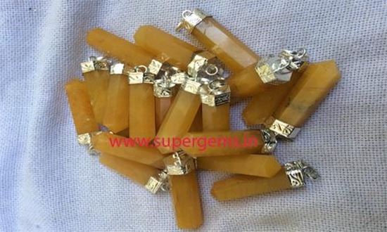 Picture of YELLOW AVETURINE PENCIL PENDANT