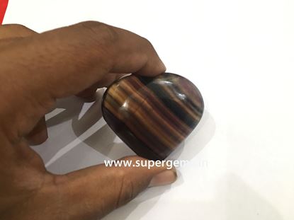 Picture of multi flourite puffy heart