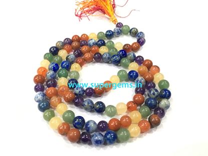 Picture of 7 chakra mala