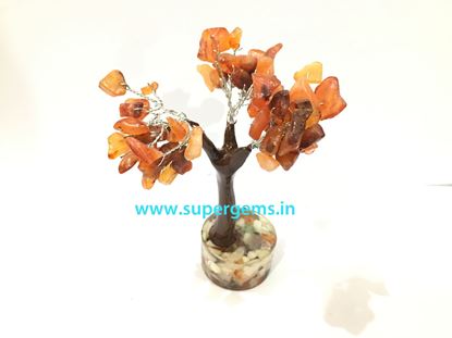Picture of carnelian orgonite base small tree