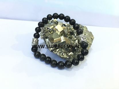 Picture of amethyst buddha bracelet