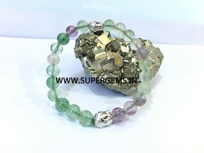 Picture of flourite buddha bracelet