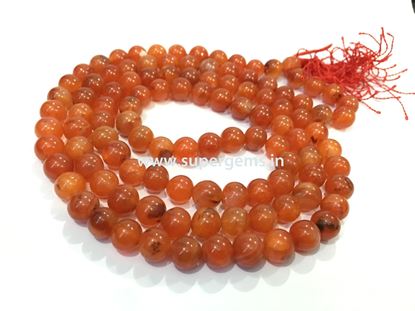 Picture of carnelian mala