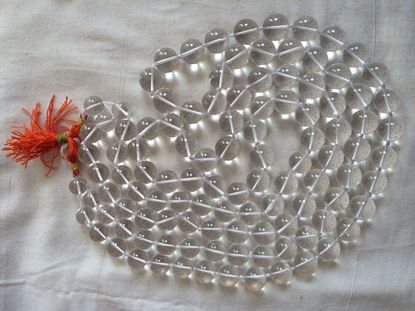 Picture of sphatik  kantha  mala