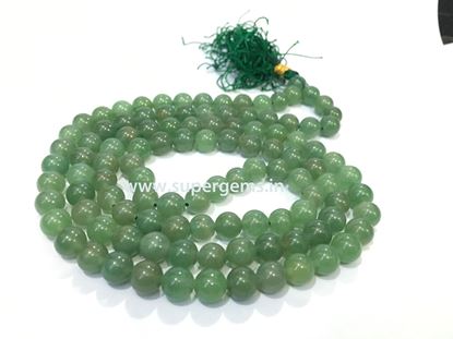 Picture of green aventurine mala