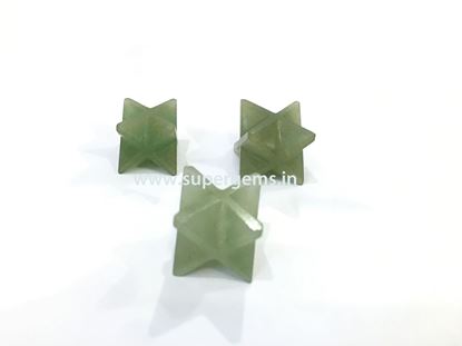 Picture of green aventurine merkaba star